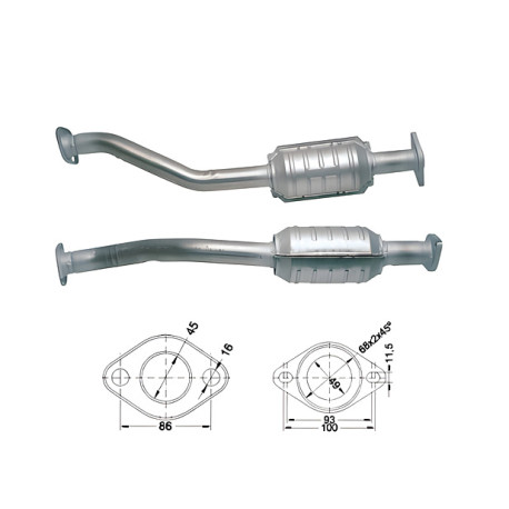 DPF a katalyzátory Magnaflow pre konkrétny model Magnaflow Katalyzátor na SUZUKI | race-shop.sk