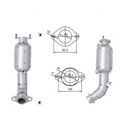 DPF a katalyzátory Magnaflow pre konkrétny model Magnaflow Katalyzátor na SUZUKI | race-shop.sk