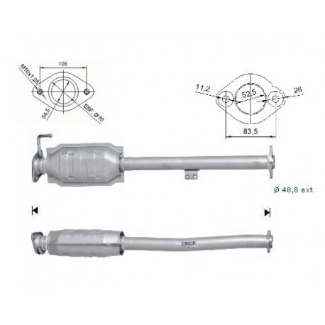 DPF a katalyzátory Magnaflow pre konkrétny model Magnaflow Katalyzátor na SUZUKI | race-shop.sk