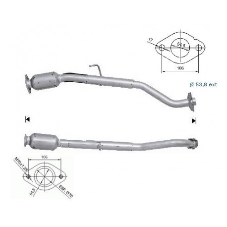 DPF a katalyzátory Magnaflow pre konkrétny model Magnaflow Katalyzátor na SUZUKI | race-shop.sk