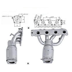Magnaflow Katalyzátor na SUZUKI