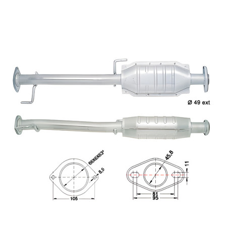 DPF a katalyzátory Magnaflow pre konkrétny model Magnaflow Katalyzátor na SUZUKI | race-shop.sk