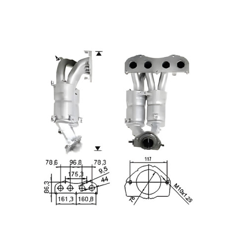 DPF a katalyzátory Magnaflow pre konkrétny model Magnaflow Katalyzátor na TOYOTA | race-shop.sk