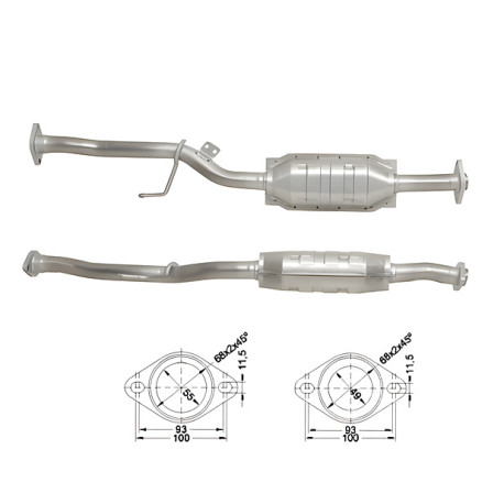 DPF a katalyzátory Magnaflow pre konkrétny model Magnaflow Katalyzátor na TOYOTA | race-shop.sk