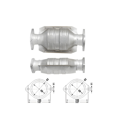 DPF a katalyzátory Magnaflow pre konkrétny model Magnaflow Katalyzátor na TOYOTA | race-shop.sk