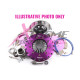 Spojky a zotrvačníky Xtreme KTY23684-2E Xtreme Clutch Conversion kit TOYOTA JZ T56 GM 26x28.6mm | race-shop.sk
