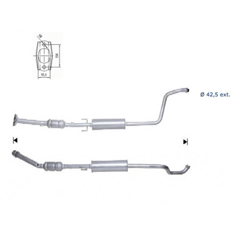 DPF a katalyzátory Magnaflow pre konkrétny model Magnaflow Katalyzátor na TOYOTA | race-shop.sk
