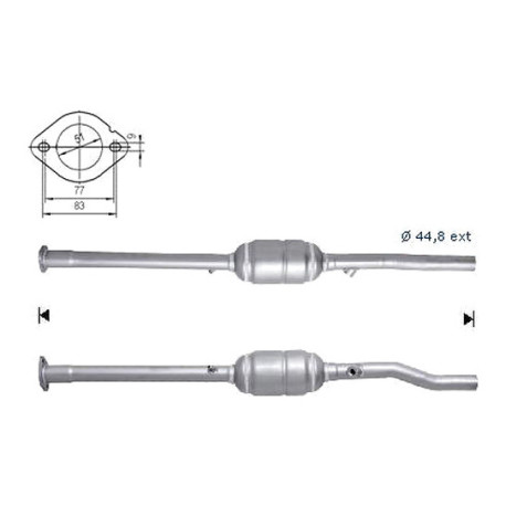 DPF a katalyzátory Magnaflow pre konkrétny model Magnaflow Katalyzátor na VOLKSWAGEN | race-shop.sk