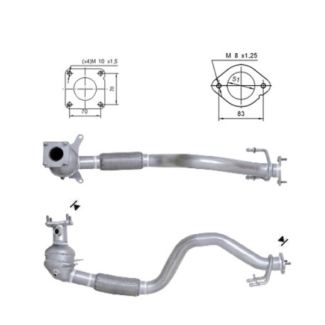 DPF a katalyzátory Magnaflow pre konkrétny model Magnaflow Katalyzátor na VOLKSWAGEN | race-shop.sk