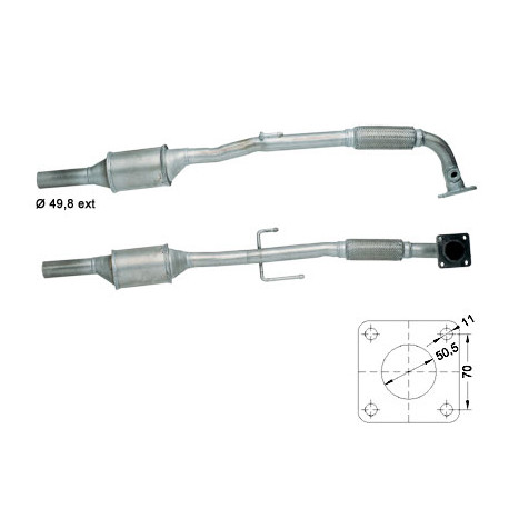 DPF a katalyzátory Magnaflow pre konkrétny model Magnaflow Katalyzátor na VOLKSWAGEN | race-shop.sk
