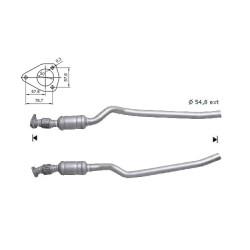 Magnaflow Katalyzátor na VOLKSWAGEN