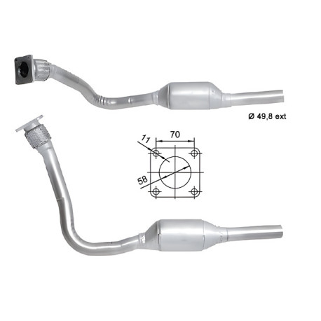 DPF a katalyzátory Magnaflow pre konkrétny model Magnaflow Katalyzátor na VOLKSWAGEN | race-shop.sk