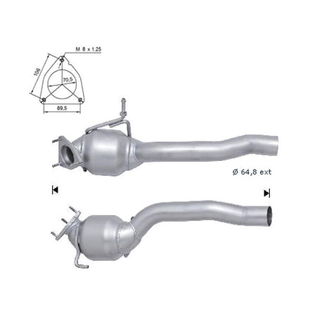 DPF a katalyzátory Magnaflow pre konkrétny model Magnaflow Katalyzátor na VOLKSWAGEN | race-shop.sk