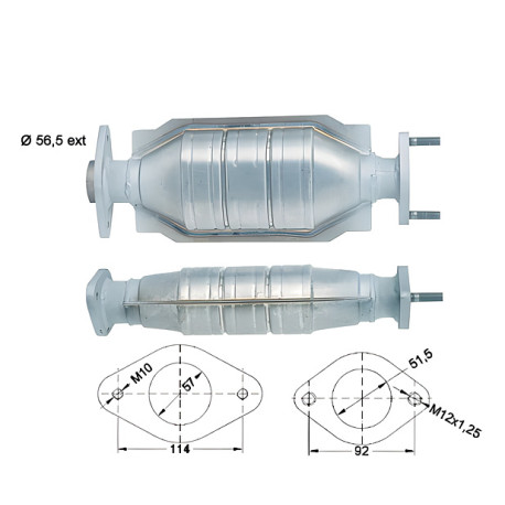 DPF a katalyzátory Magnaflow pre konkrétny model Magnaflow Katalyzátor na VOLVO | race-shop.sk