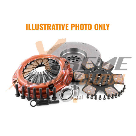 Spojky a zotrvačníky Xtreme KNI28511-1B Clutch Kit Xtreme Outback Heavy Duty Sprung Ceramic Incl Flywheel 850Nm 1100Kg | race-shop.sk