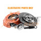Spojky a zotrvačníky Xtreme KNI28005-1AX Clutch Kit Xtreme Outback Extra Heavy Duty Organic | race-shop.sk