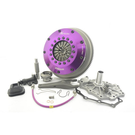 Spojky a zotrvačníky Xtreme KNI20526-2E Xtreme Performance 200mm Rigid Ceramic Twin Plate Clutch Kit Incl Flywheel 1200Nm | race-shop.sk