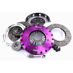 KMZ23530-2A Xtreme Performance 230mm Sprung hub Organic Twin Plate Clutch Kit Incl Flywheel 1000Nm