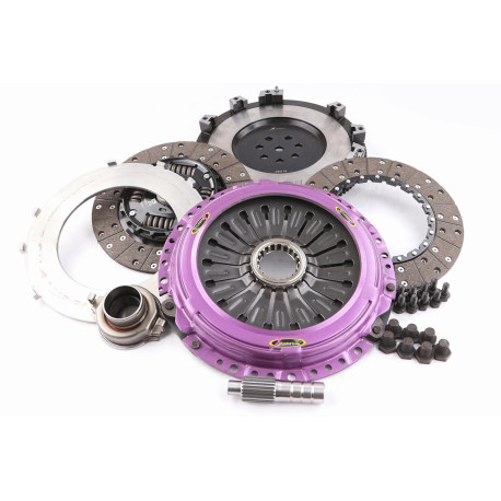 Spojky a zotrvačníky Xtreme KMI23522-2A Xtreme Performance 230mm Sprung hub Organic Twin Plate Clutch Kit Incl Flywheel 1000Nm | race-shop.sk