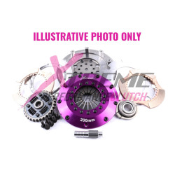 KHD20520-2B Xtreme Performance 200mm Sprung Ceramic Twin Plate Clutch Kit Incl Flywheel 1200Nm