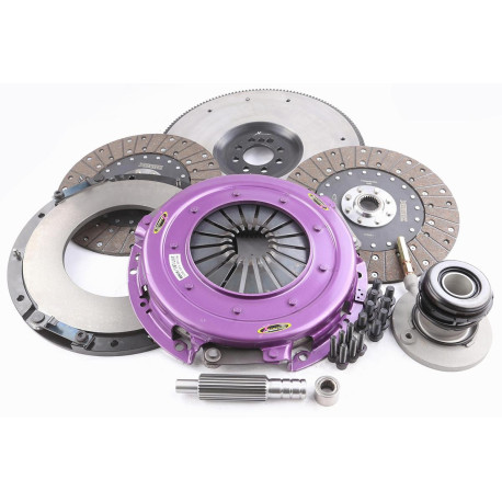 Spojky a zotrvačníky Xtreme KGM27635-2G Xtreme Performance 270mm Organic Twin Plate Clutch Kit Incl Flywheel & CSC 1300Nm | race-shop.sk