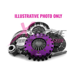 KFD23638-2A Xtreme Performance 230mm Sprung hub Organic Twin Plate Clutch Kit Incl Flywheel & CSC 1000Nm