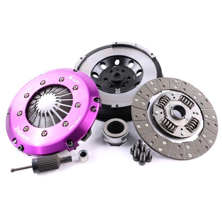 Spojky a zotrvačníky Xtreme KBM24566-1A Clutch Kit Xtreme Performance Heavy Duty Organic Incl Flywheel | race-shop.sk
