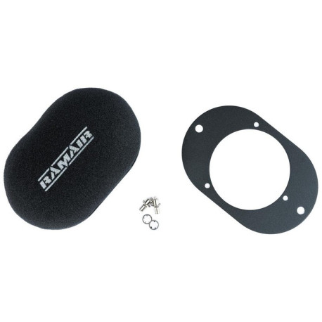 Filtre pre karburátory RAMAIR domed carb air filter with baseplate to fit Weber 23/32 TLD | race-shop.sk