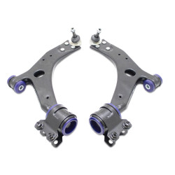 SuperPro Front Lower Control Arm Assembly Kit 18mm + Ball Joint for Volvo C30/C70/S40/V50, Ford Focus
