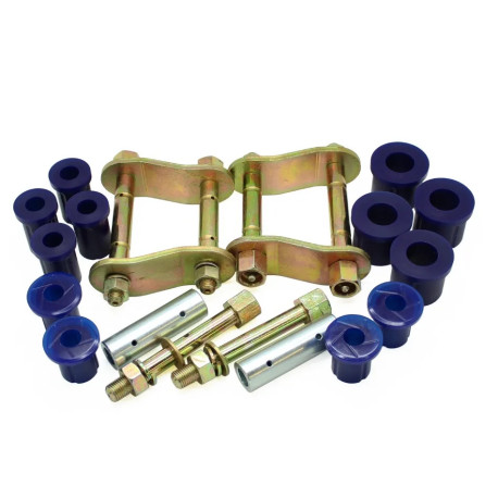 SuperPro SuperPro Rear Greasable Shackle and Bush Kit for Mitsubishi L200/Triton ML, MN 2WD, ML, MN 4WD 2006-2015 | race-shop.sk