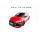 Body kit a vizuálne doplnky MAXTON DESIGN Street Pro predný splitter + klapky pre Audi RS3 Sedan 8Y Facelift, čierna-červená | race-shop.sk
