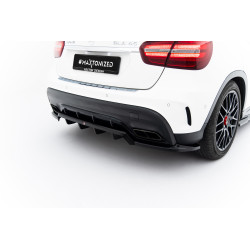 Zadný splitter (s vertikálnymi tyčami) Mercedes-Benz GLA 45 AMG X156 Facelift