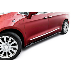 MAXTON DESIGN difúzory prahov pre Chrysler Pacifica Mk2, lesklá čierna, V2