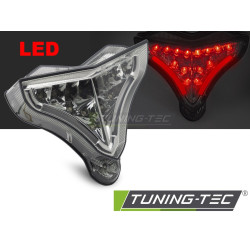 LED zadné svetlo tmavé pre YAMAHA YZF-R1 09-14