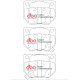 Brzdy DBA DBA Brake Kit Street Series T2 Slotted & Street Performance Brake Pads DBA653S-1220SP | race-shop.sk