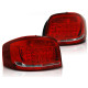 Osvetlenie LED ZADNÉ SVETLÁ ČERVENÁ BIELA pre AUDI A3 08-12 | race-shop.sk