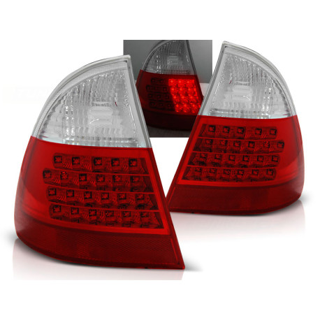 Osvetlenie LED ZADNÉ SVETLÁ ČERVENÁ BIELA pre BMW E46 99-05 TOURING | race-shop.sk