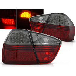 LED ZADNÉ SVETLÁ ČERVENÁ DYMOVÉ fitsBMW E90 03.05-08.08
