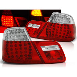 LED ZADNÉ SVETLÁ ČERVENÁ BIELA pre BMW E46 04.99-03.03 COUPE