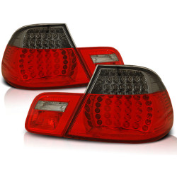 LED ZADNÉ SVETLÁ ČERVENÁ DYMOVÉ pre BMW E46 04.99-03.03 COUPE