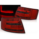 Osvetlenie LED PÁS ZADNÉ SVETLÁ ČERVENÉ TMAVÉ pre AUDI A6 C6 SEDAN 04.04-08 6-PIN | race-shop.sk