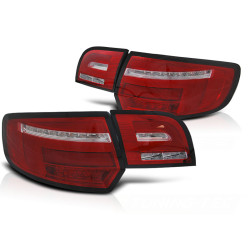 LED PÁS ZADNÉ SVETLÁ ČERVENO BIELE SEQ pre AUDI A3 8P 5D 03-08