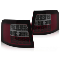 LED ZADNÉ SVETLÁ ČERVENÉ TMAVÉ pre AUDI A6 05.97-05.04 AVANT