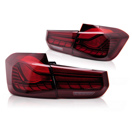 Osvetlenie OLED ZADNÉ SVETLÁ ČERVENÉ pre BMW F30 11-18 | race-shop.sk