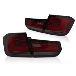 LED BAR ZADNÉ SVETLÁ ČERVENÝ FAJČOVÝ SEQ pre BMW F30 11-15