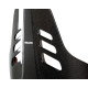 Športové sedačky Bez FIA homologizácie polohovateľné Racing seat RECARO Podium CF - Perlon Velour Black | race-shop.sk