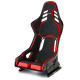 Racing seat RECARO Podium CF - Alcantra Black / Leather Red