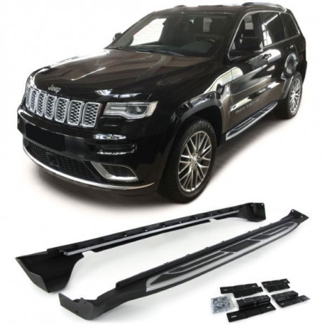 Bazár RACES bočné nášľapy pre Jeep Grand Cherokee WK2 10-17, hliník POŠKODENÉ | race-shop.sk