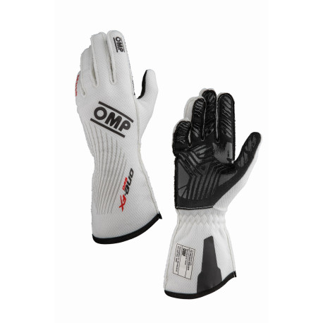 Rukavice FIA pretekárske rukavice OMP ONE EVO FX my2026 (vonkajšie šitie), biela | race-shop.sk