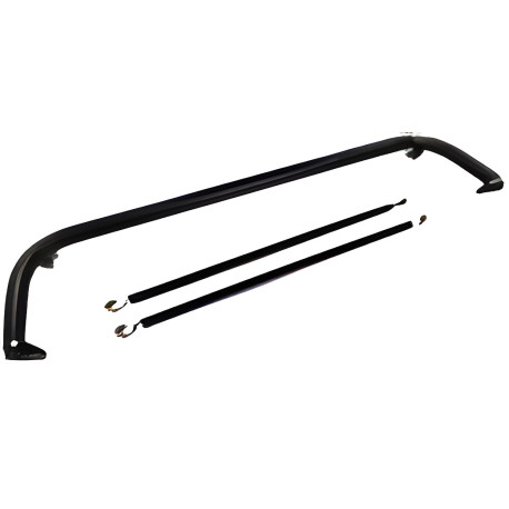 Rámy a Roll bary Postrojová tyč Honda CRX Del Sol Black | race-shop.sk